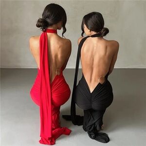 Elegant One-Shoulder Gown